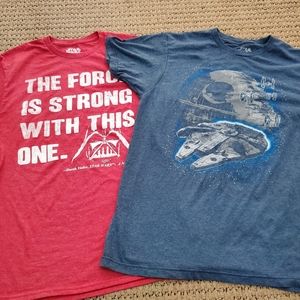 Mens Stat Wars t shirt bundle